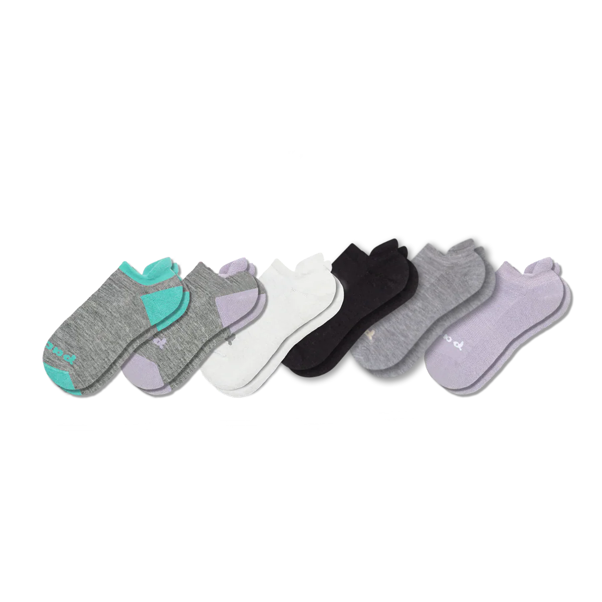 6 Pack - Women's Low Cut Pacas Socks 64 6 Pack - Women's Low Cut Pacas Socks