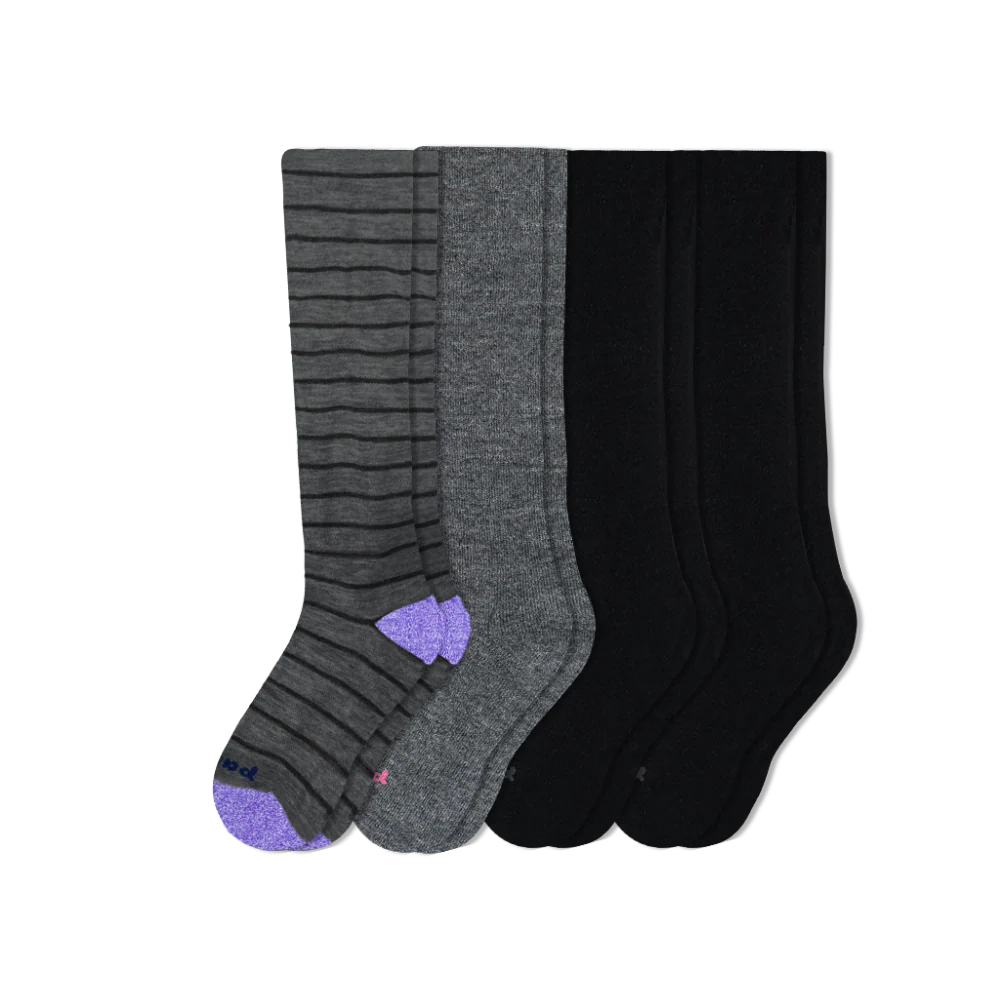 4 Pack - Women's Compression Socks