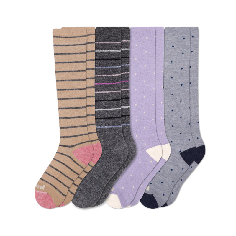 4 Pack - Women's Compression Socks 213 4 Pack - Women's Compression Socks