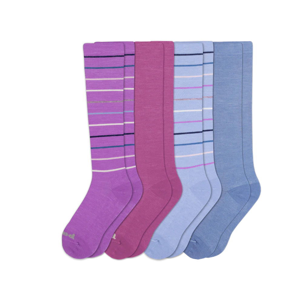 4 Pack - Women's Compression Socks 55 4 Pack - Women's Compression Socks