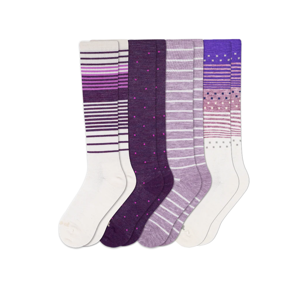 4 Pack - Women's Compression Socks 64 4 Pack - Women's Compression Socks