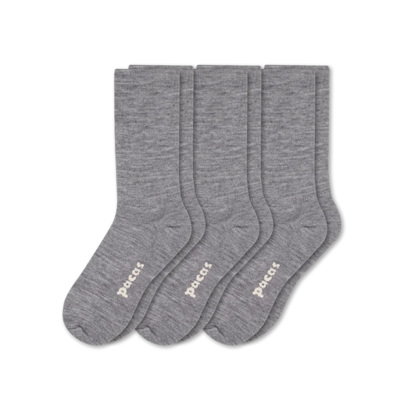 3 Pack - Women's Light-Weight Crew Pacas Socks 131 3 Pack - Women's Light-Weight Crew Pacas Socks