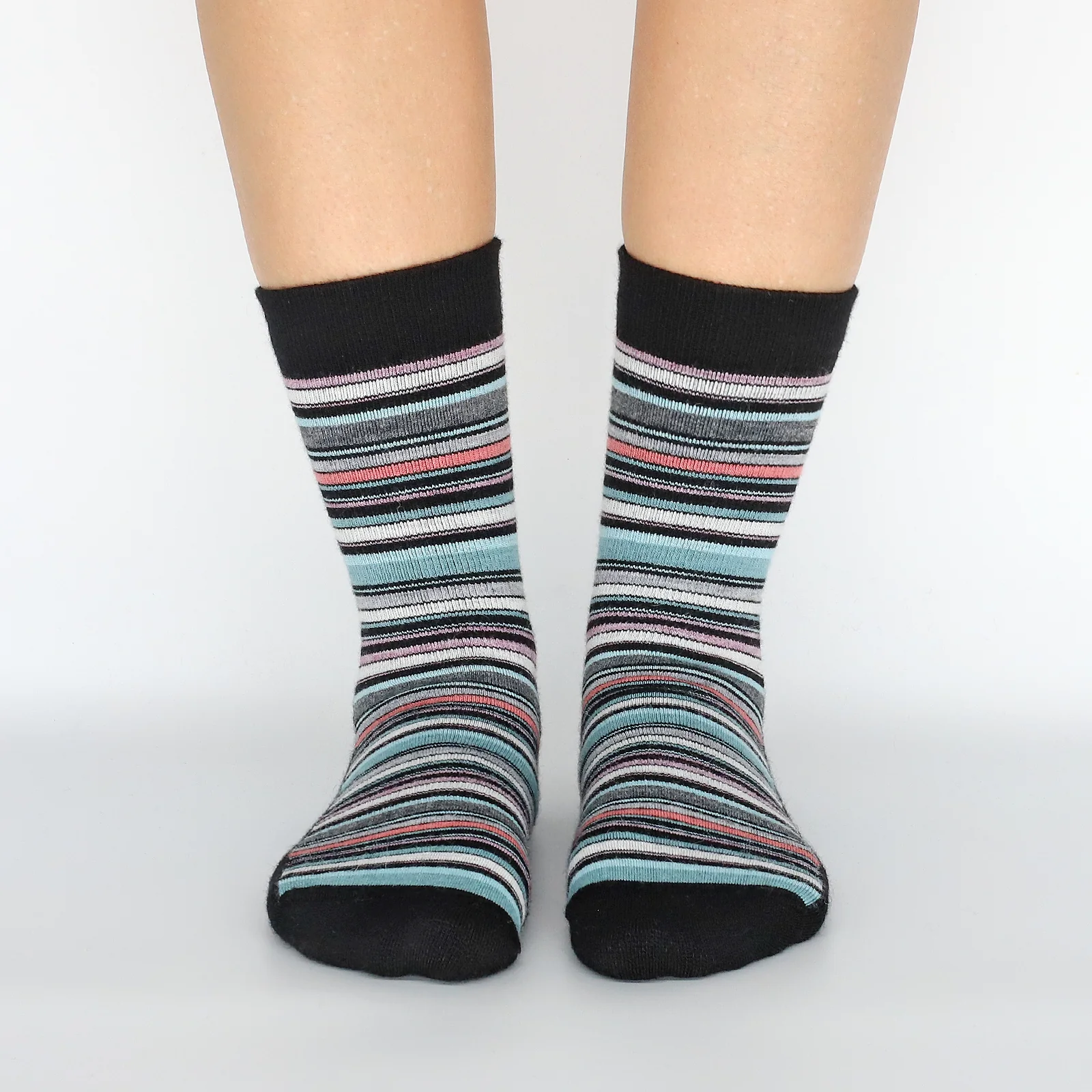 3 Pack - Women's Light-Weight Crew Pacas Socks 217 3 Pack - Women's Light-Weight Crew Pacas Socks