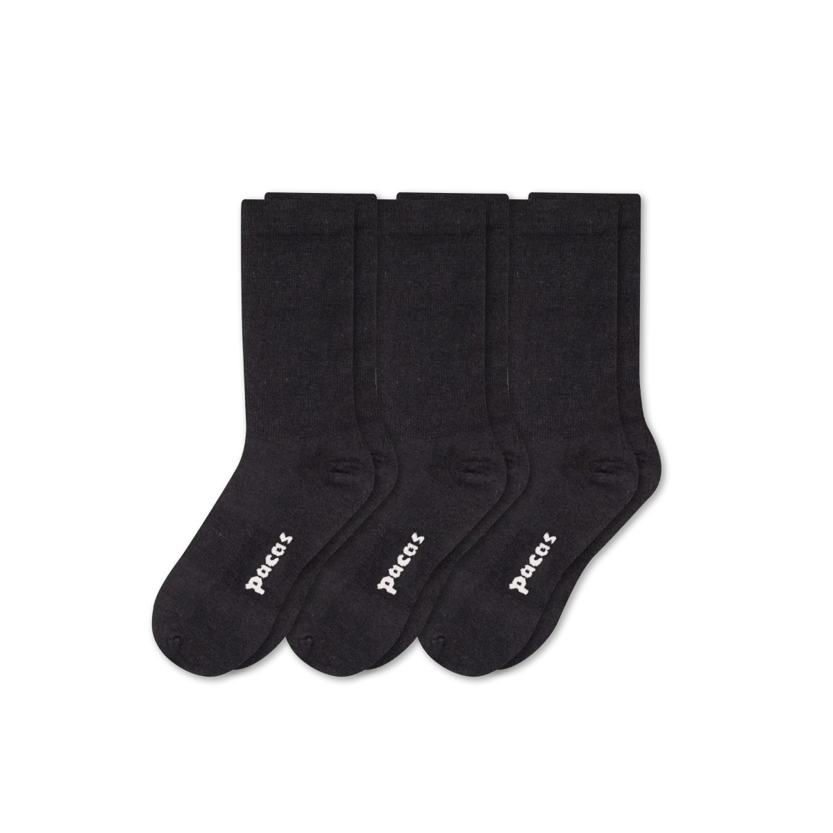 3 Pack - Women's Light-Weight Crew Pacas Socks 30 3 Pack - Women's Light-Weight Crew Pacas Socks