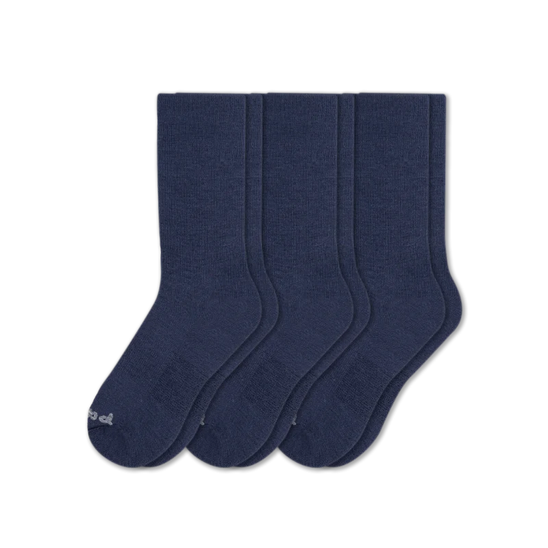 3 Pack - Men's Light-Weight Crew Pacas Socks 100 3 Pack - Men's Light-Weight Crew Pacas Socks