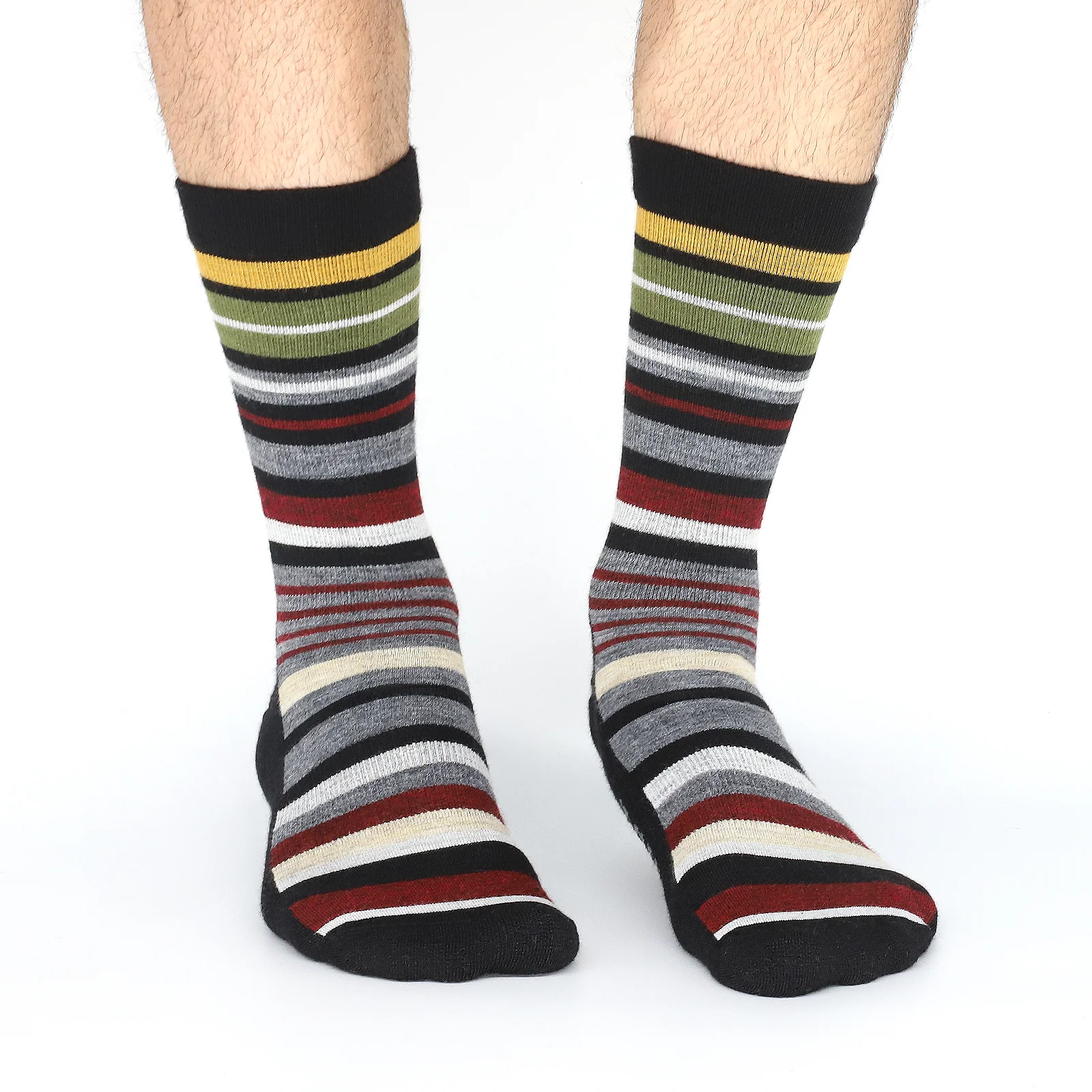 3 Pack - Men's Light-Weight Crew Pacas Socks 128 3 Pack - Men's Light-Weight Crew Pacas Socks
