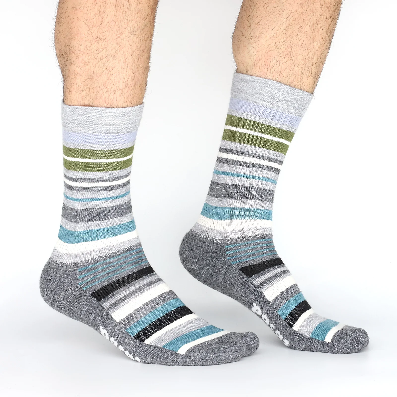 3 Pack - Men's Light-Weight Crew Pacas Socks 136 3 Pack - Men's Light-Weight Crew Pacas Socks