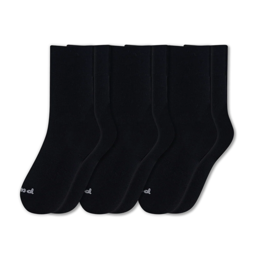 3 Pack - Men's Light-Weight Crew Pacas Socks