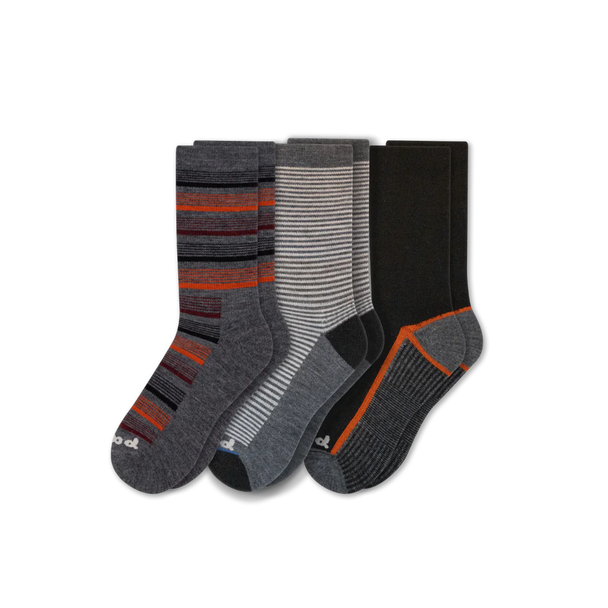 3 Pack - Men's Light-Weight Crew Pacas Socks 34 3 Pack - Men's Light-Weight Crew Pacas Socks