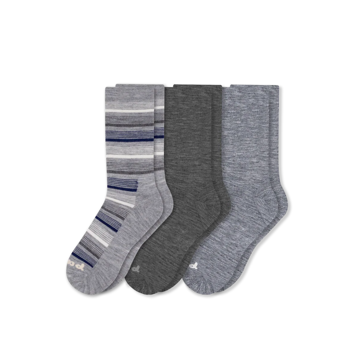 3 Pack - Men's Light-Weight Crew Pacas Socks 37 3 Pack - Men's Light-Weight Crew Pacas Socks