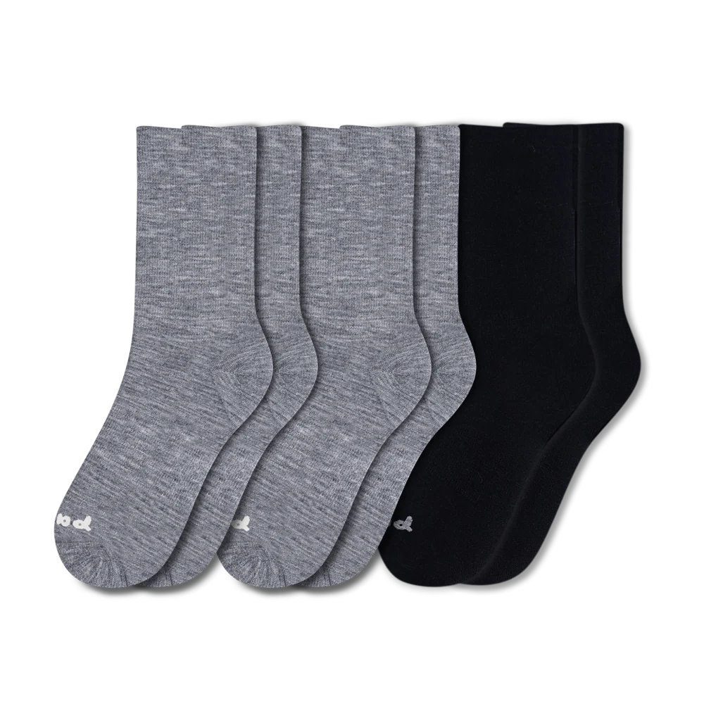 3 Pack - Men's Light-Weight Crew Pacas Socks 4 3 Pack - Men's Light-Weight Crew Pacas Socks