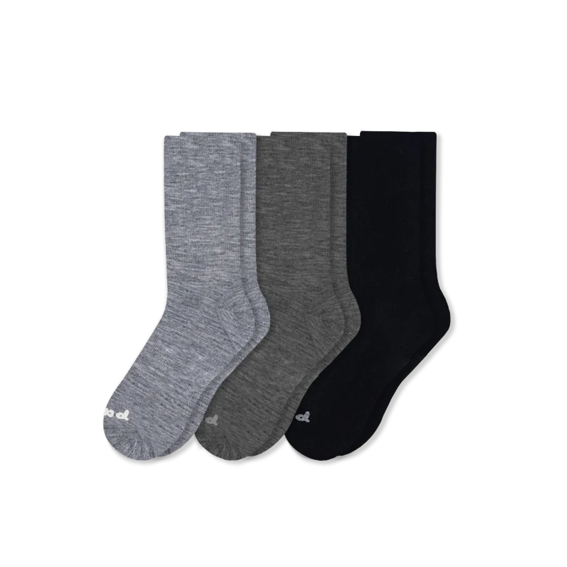 3 Pack - Men's Light-Weight Crew Pacas Socks 41 3 Pack - Men's Light-Weight Crew Pacas Socks