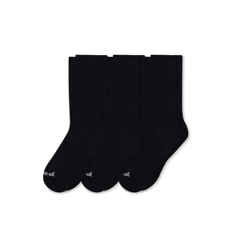 3 Pack - Men's Light-Weight Crew Pacas Socks 42 3 Pack - Men's Light-Weight Crew Pacas Socks