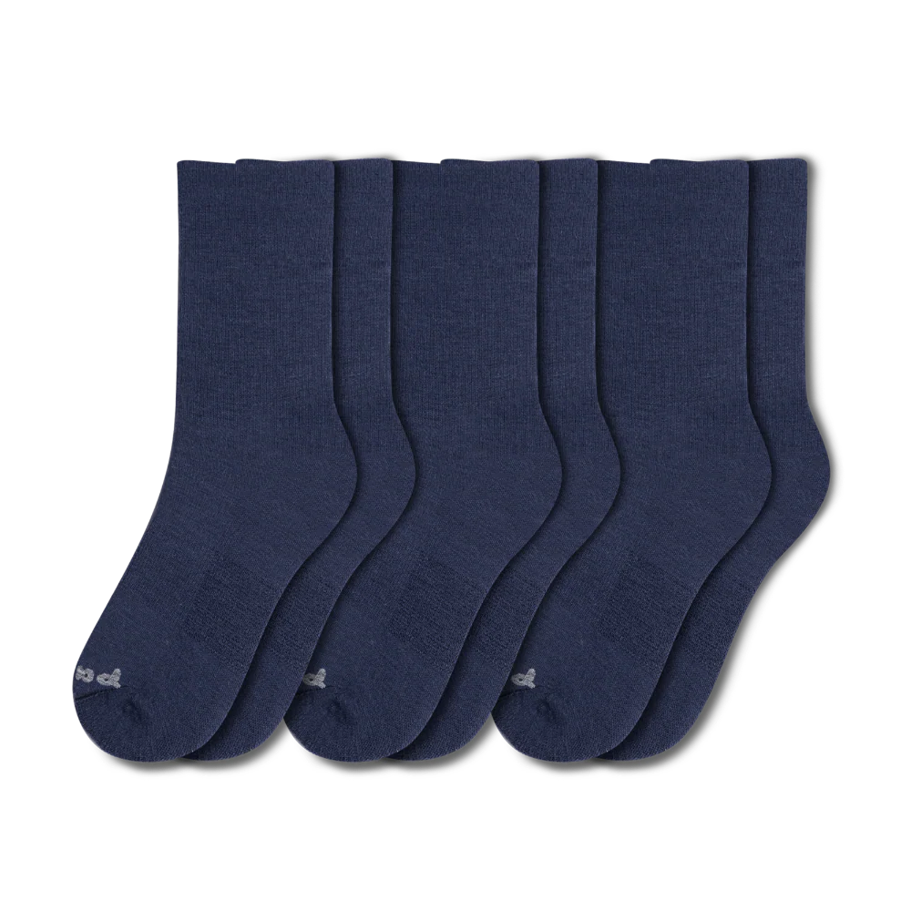 3 Pack - Men's Light-Weight Crew Pacas Socks 5 3 Pack - Men's Light-Weight Crew Pacas Socks