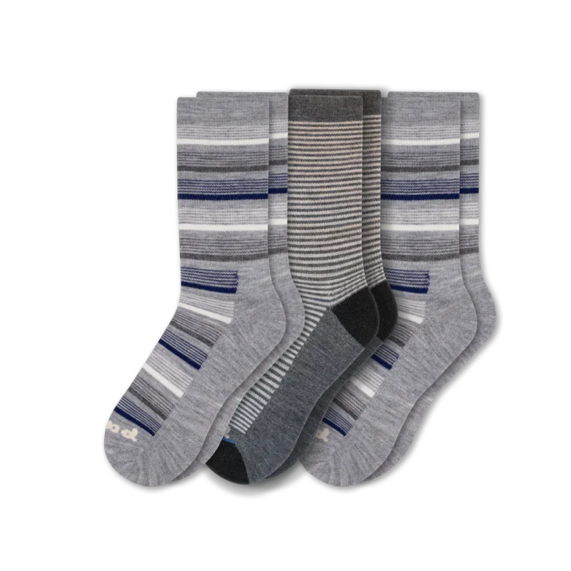 3 Pack - Men's Light-Weight Crew Pacas Socks 51 3 Pack - Men's Light-Weight Crew Pacas Socks