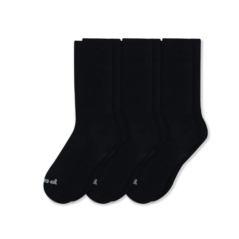 3 Pack - Men's Light-Weight Crew Pacas Socks 55 3 Pack - Men's Light-Weight Crew Pacas Socks