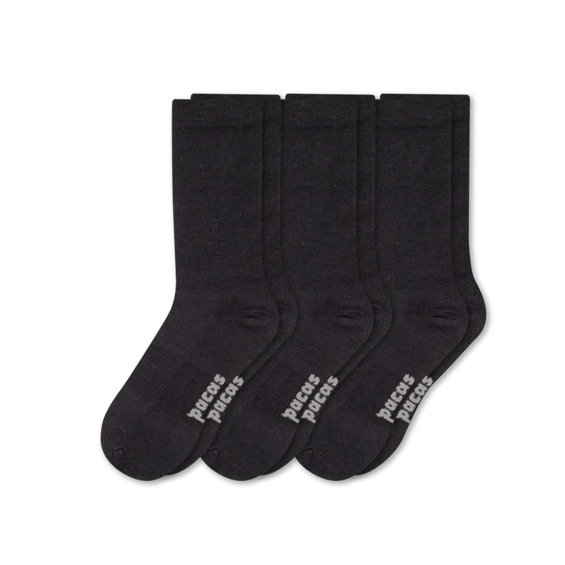3 Pack - Men's Light-Weight Crew Pacas Socks 58 3 Pack - Men's Light-Weight Crew Pacas Socks