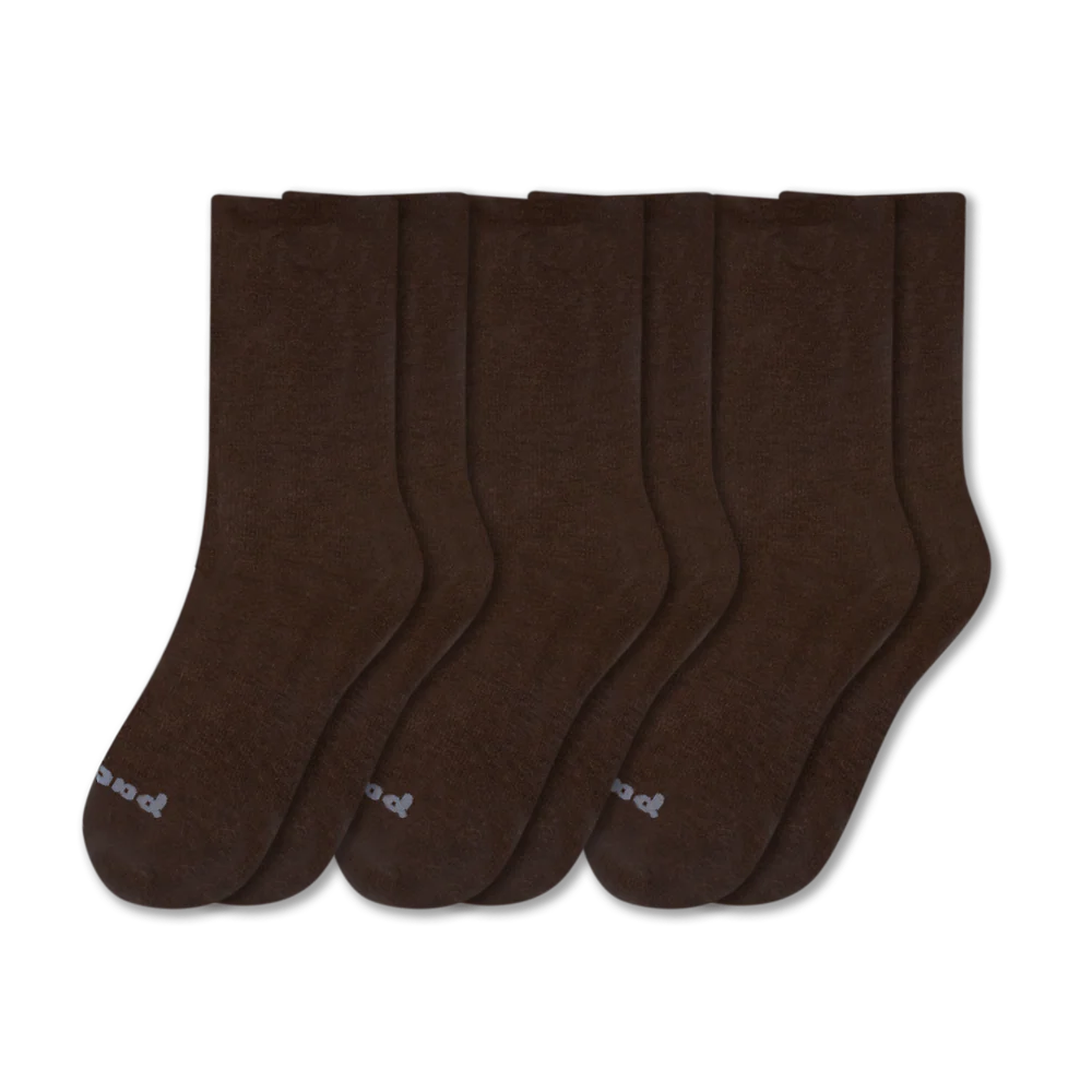 3 Pack - Men's Light-Weight Crew Pacas Socks 6 3 Pack - Men's Light-Weight Crew Pacas Socks