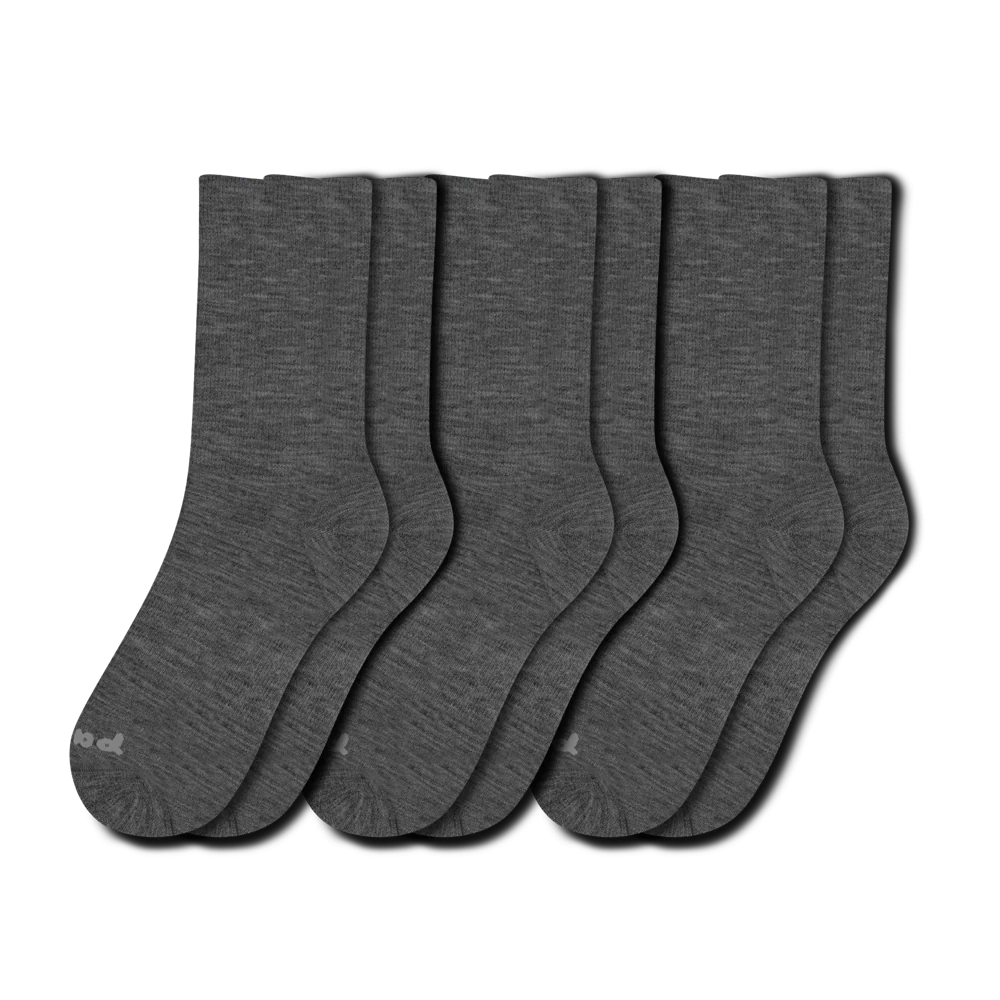 3 Pack - Men's Light-Weight Crew Pacas Socks 9 3 Pack - Men's Light-Weight Crew Pacas Socks