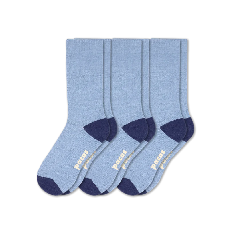 3 Pack - Men's Light-Weight Crew Pacas Socks 99 3 Pack - Men's Light-Weight Crew Pacas Socks