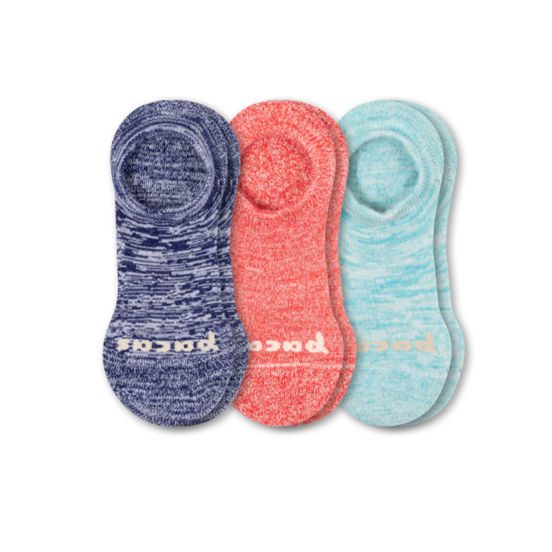 3 Pack - Women's No Show Socks 38 3 Pack - Women's No Show Socks