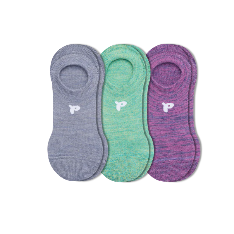3 Pack - Women's No Show Socks 40 3 Pack - Women's No Show Socks