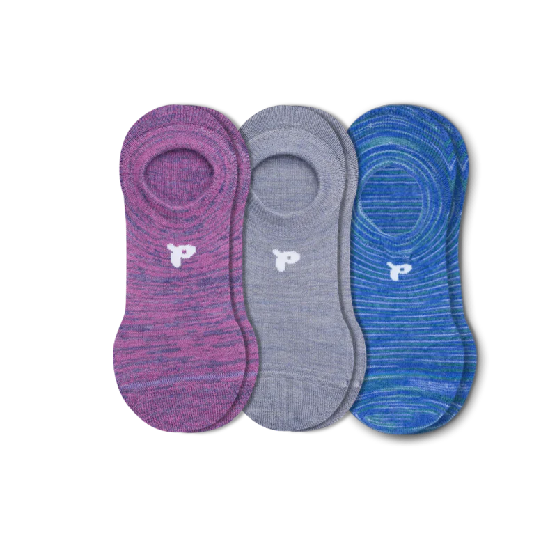 3 Pack - Women's No Show Socks 42 3 Pack - Women's No Show Socks