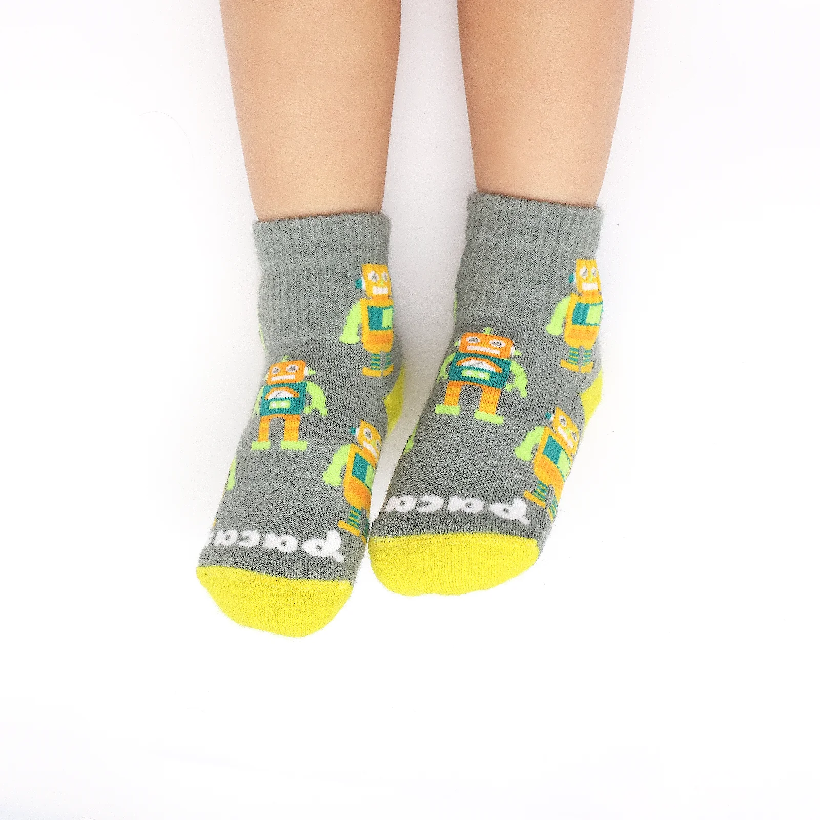 3 Pack - Toddler Pacas Gripper Socks 21 3 Pack - Toddler Pacas Gripper Socks
