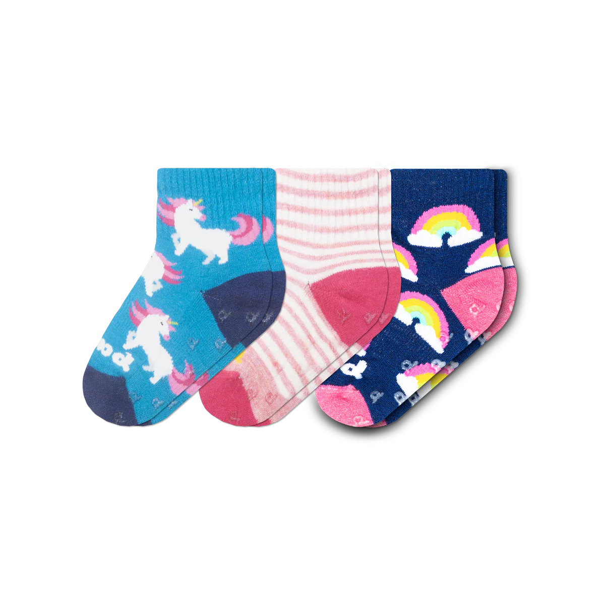 3 Pack - Toddler Pacas Gripper Socks 3 3 Pack - Toddler Pacas Gripper Socks