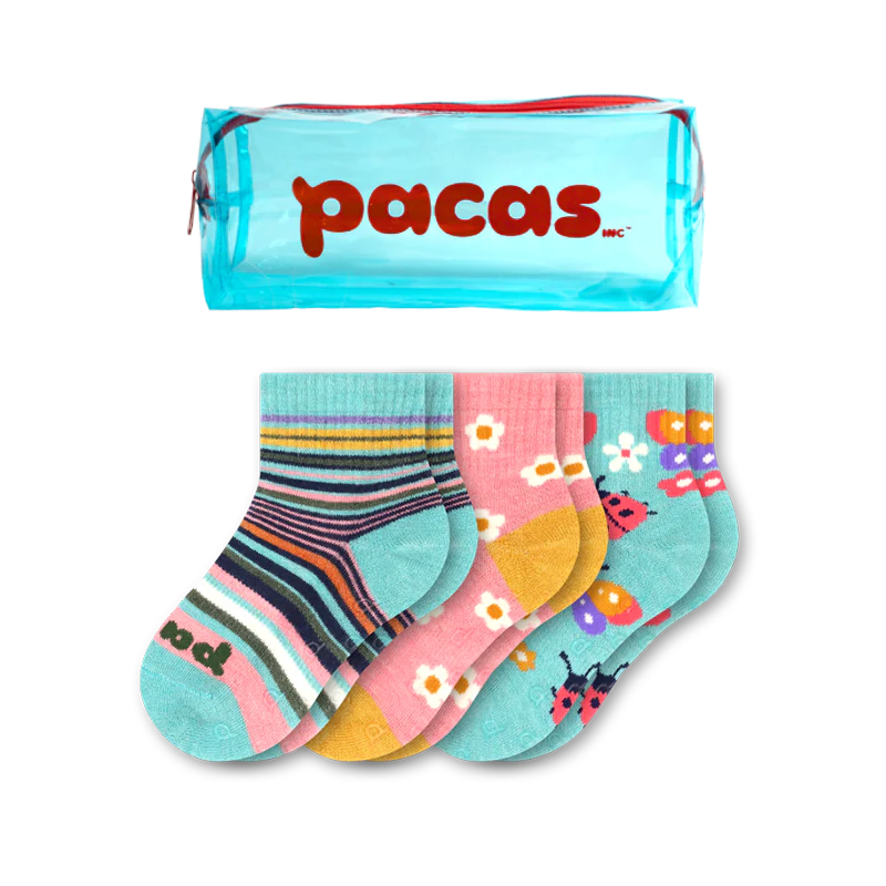 3 Pack - Toddler Pacas Gripper Socks 39 3 Pack - Toddler Pacas Gripper Socks