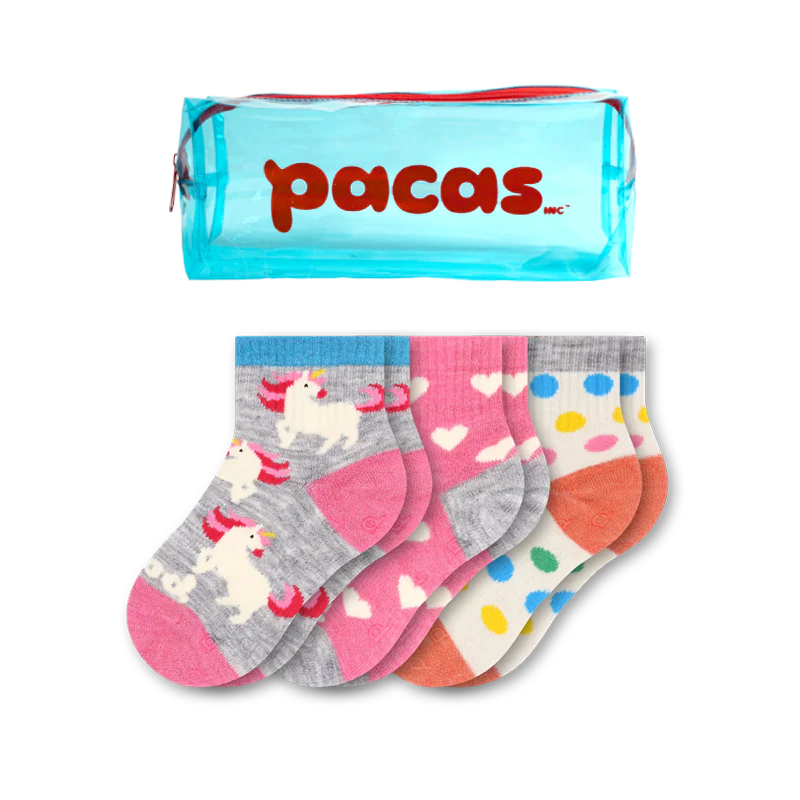 3 Pack - Toddler Pacas Gripper Socks 40 3 Pack - Toddler Pacas Gripper Socks