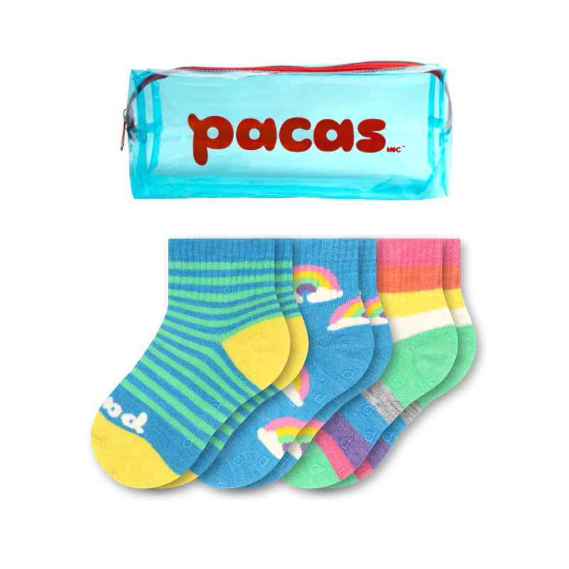 3 Pack - Toddler Pacas Gripper Socks 41 3 Pack - Toddler Pacas Gripper Socks