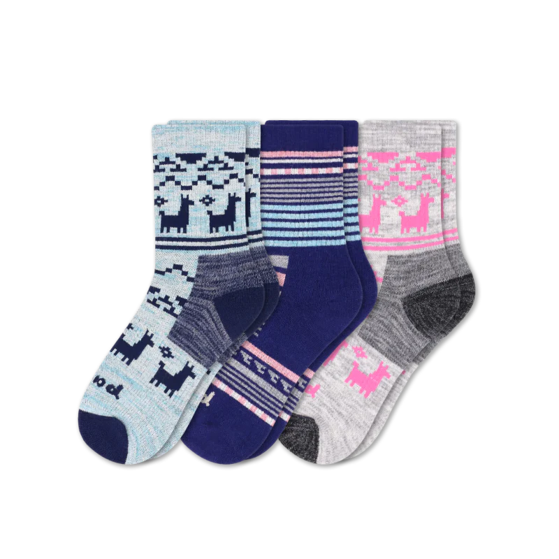 3 Pack - Women's Hiking Crew Pacas Socks 4 3 Pack - Women's Hiking Crew Pacas Socks