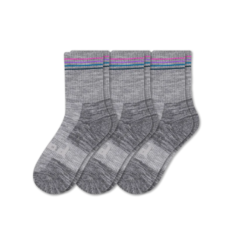 3 Pack - Women's Hiking Crew Pacas Socks 6 3 Pack - Women's Hiking Crew Pacas Socks