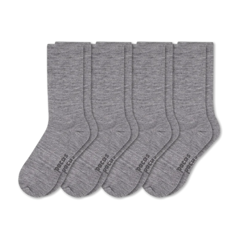 4 Pack - Men's Light-Weight Crew Pacas Socks 106 4 Pack - Men's Light-Weight Crew Pacas Socks