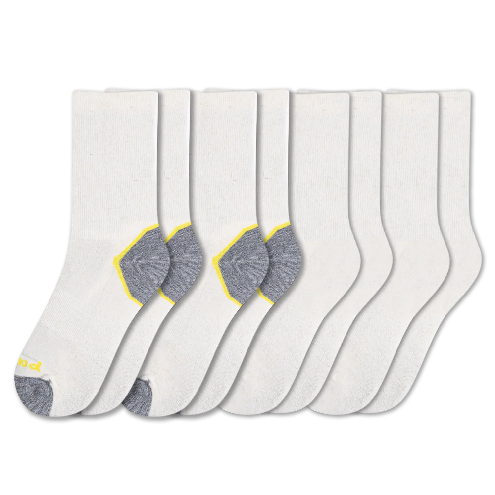 4 Pack - Men's Light-Weight Crew Pacas Socks 28 4 Pack - Men's Light-Weight Crew Pacas Socks