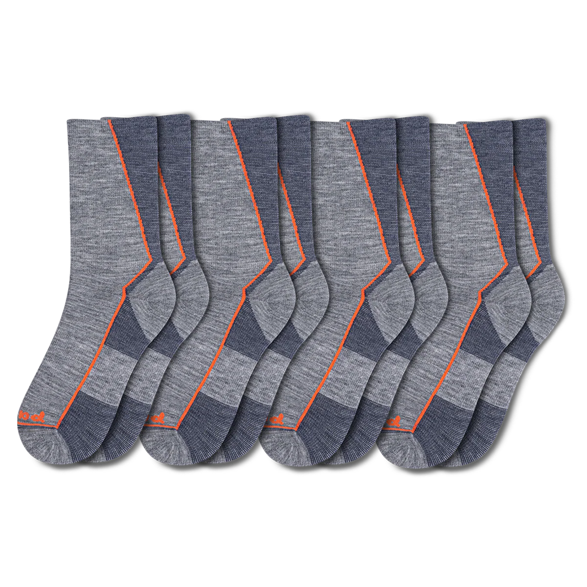 4 Pack - Men's Light-Weight Crew Pacas Socks 3 4 Pack - Men's Light-Weight Crew Pacas Socks