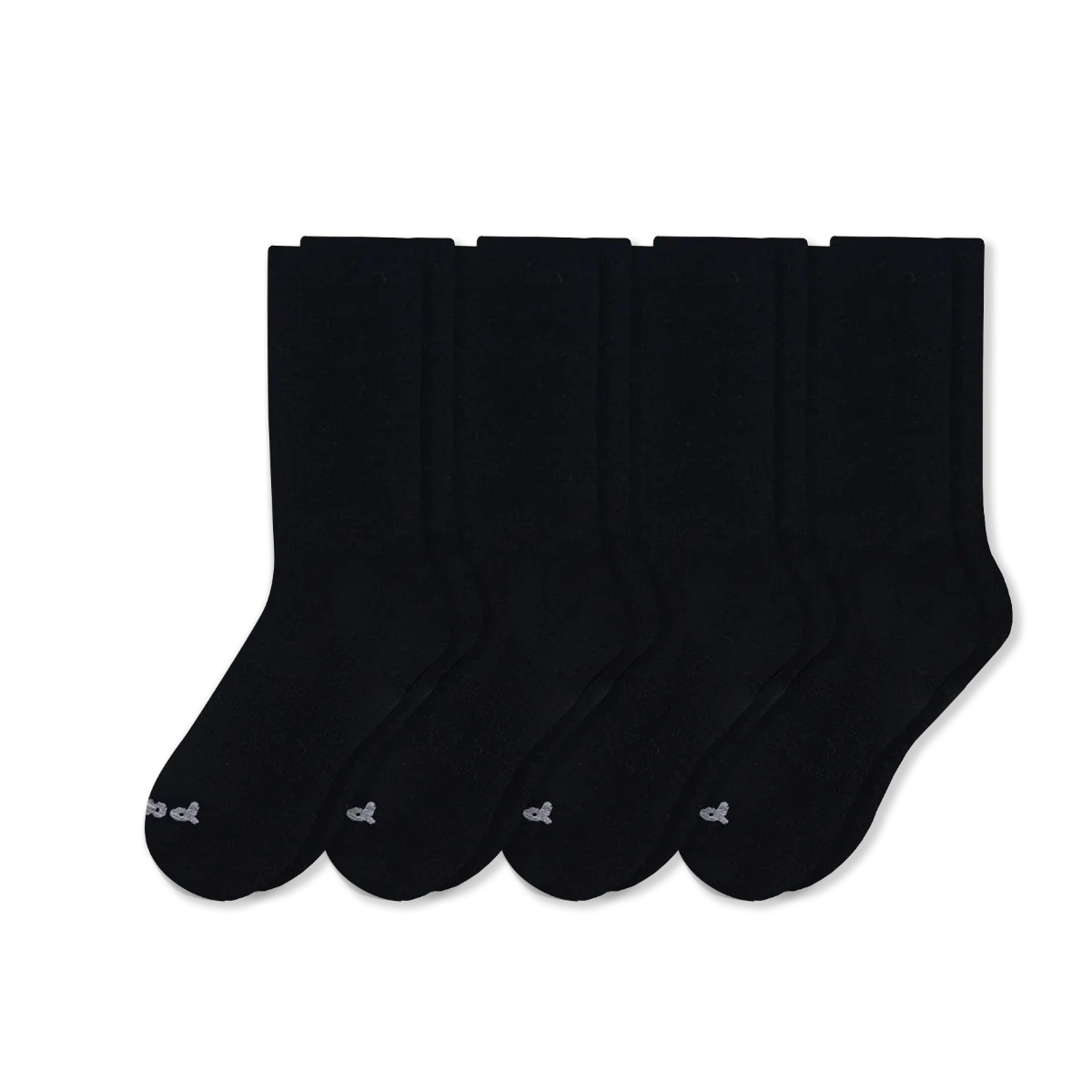 4 Pack - Men's Light-Weight Crew Pacas Socks 34 4 Pack - Men's Light-Weight Crew Pacas Socks