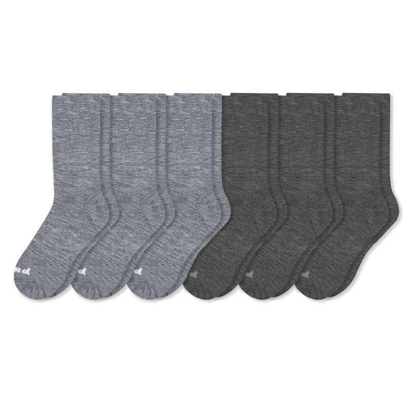 4 Pack - Men's Light-Weight Crew Pacas Socks 46 4 Pack - Men's Light-Weight Crew Pacas Socks