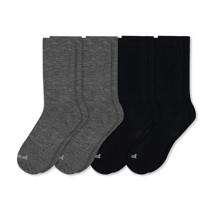4 Pack - Men's Light-Weight Crew Pacas Socks 51 4 Pack - Men's Light-Weight Crew Pacas Socks