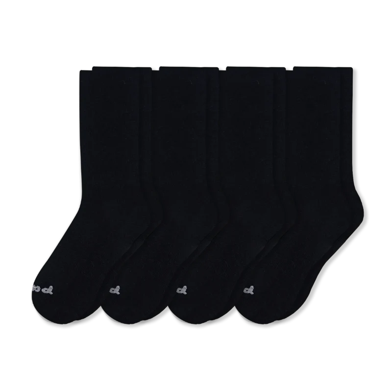 4 Pack - Men's Light-Weight Crew Pacas Socks 64 4 Pack - Men's Light-Weight Crew Pacas Socks