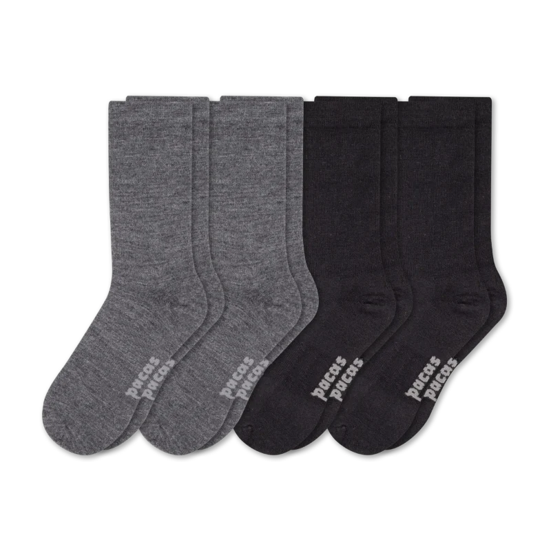 4 Pack - Men's Light-Weight Crew Pacas Socks 73 4 Pack - Men's Light-Weight Crew Pacas Socks