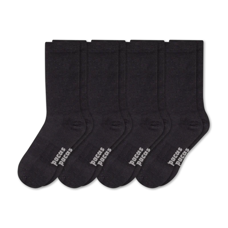 4 Pack - Men's Light-Weight Crew Pacas Socks 93 4 Pack - Men's Light-Weight Crew Pacas Socks
