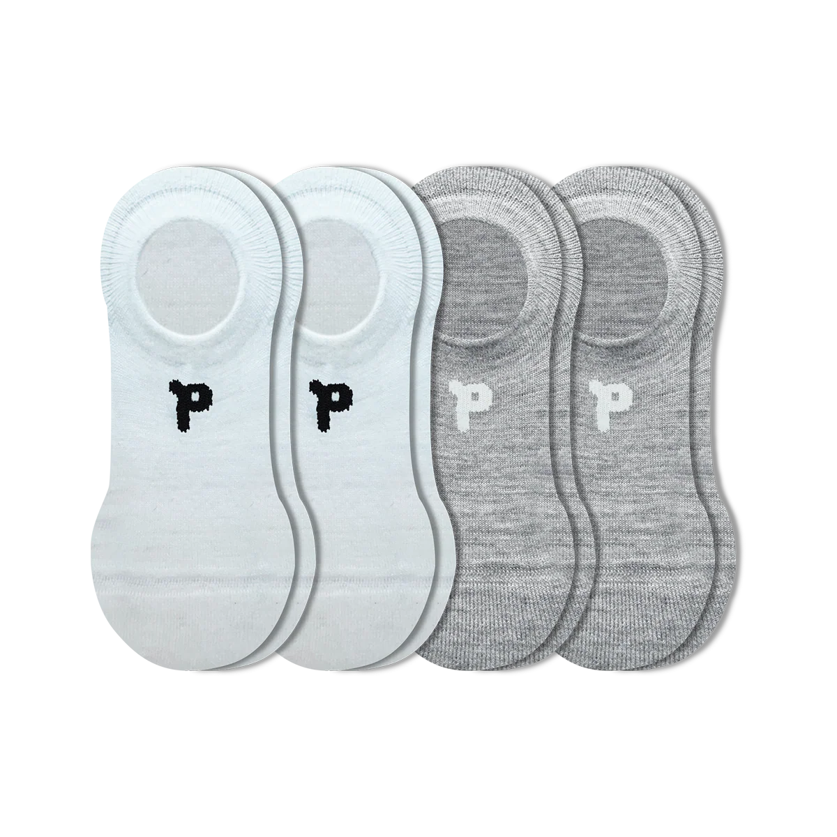4 Pack - Women's No Show Socks