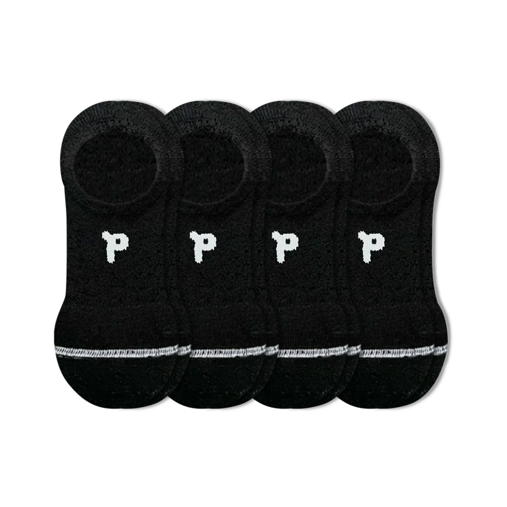 4 Pack - Women's No Show Socks