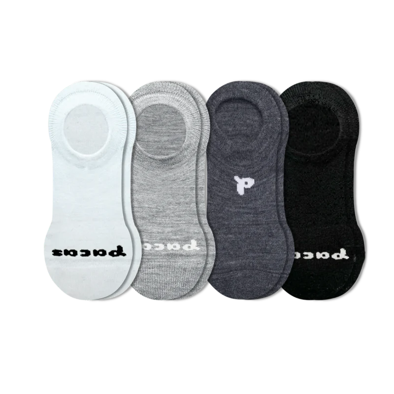 4 Pack - Women's No Show Socks