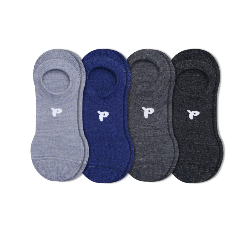 4 Pack - Women's No Show Socks