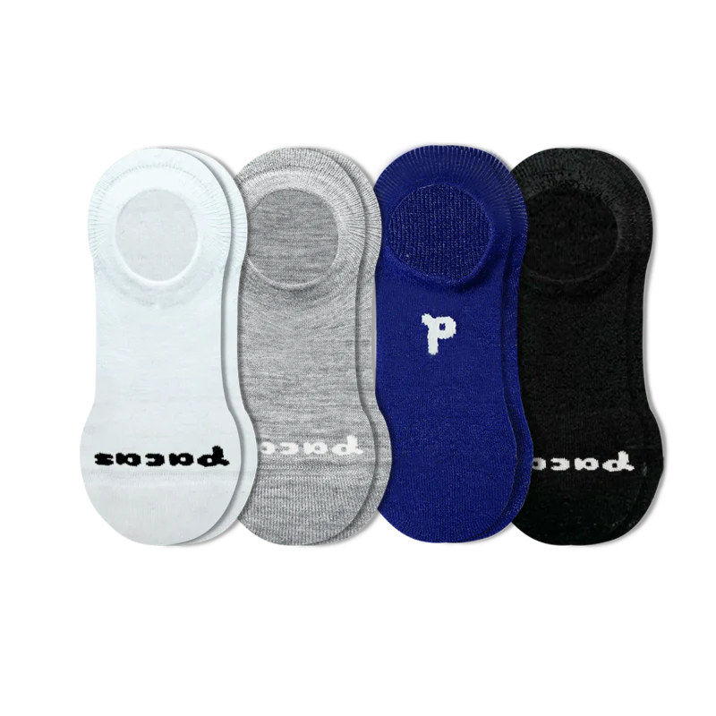 4 Pack - Women's No Show Socks