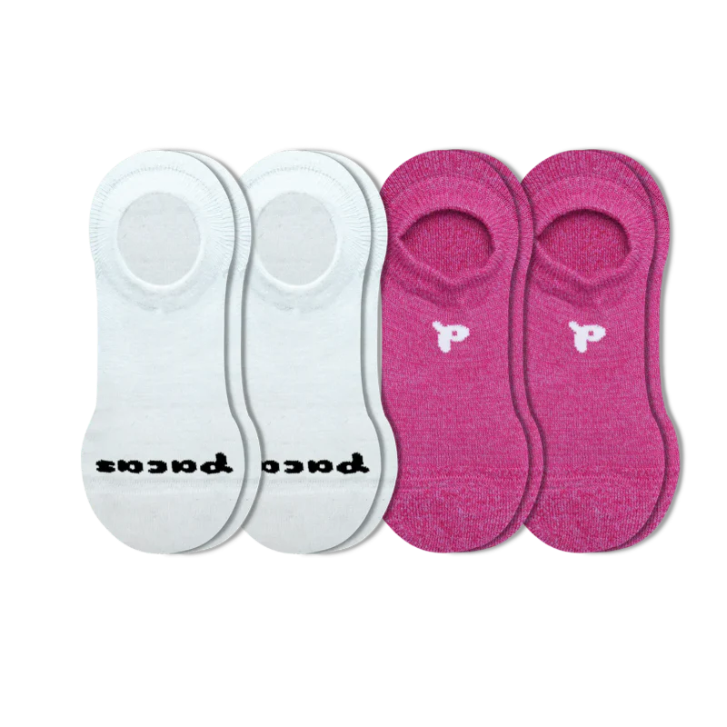 4 Pack - Women's No Show Socks