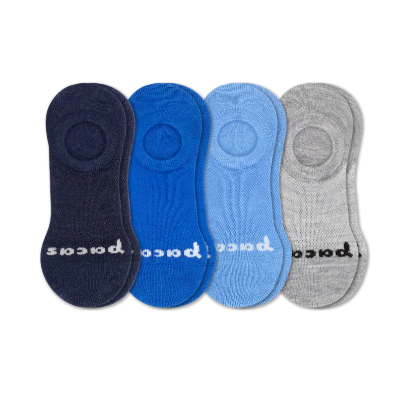 4 Pack - Women's No Show Socks